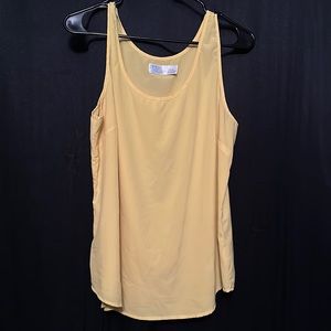 Yellow tank